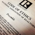 Picture of Code of Ethics for Realtors Page