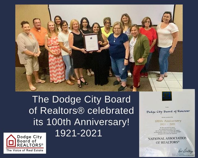 The Dodge City Realtors Celebrating Anniversary